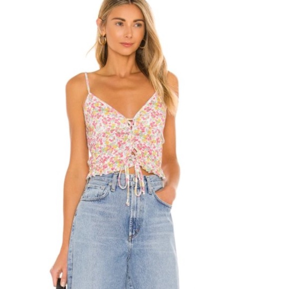 LoveShackFancy Tops - LoveShackFancy Sarai Cami NWT XS